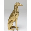 Hot Deko Figur Greyhound Bruno Gold 80Cm Deko & Geschenkartikel