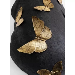 Best Deko Figur Hippo Butterflies 35Cm Deko & Geschenkartikel