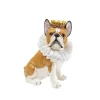 Outlet Deko Figur King Dog Braun 29Cm Deko & Geschenkartikel