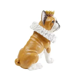 Outlet Deko Figur King Dog Braun 29Cm Deko & Geschenkartikel