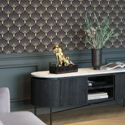 Sale Deko Figur Lion On Marble 34Cm Deko & Geschenkartikel