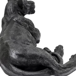 Discount Deko Figur Lion Schwarz Deko & Geschenkartikel