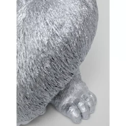 Best Deko Figur Monkey Gorilla Side Xl Silber Matt Deko & Geschenkartikel