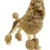 Online Deko Figur Mrs Poodle Gold 34Cm Deko & Geschenkartikel