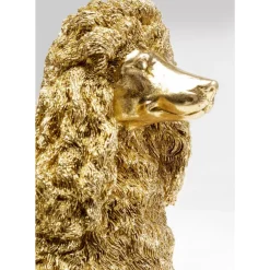 Online Deko Figur Mrs Poodle Gold 34Cm Deko & Geschenkartikel