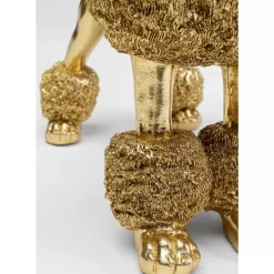 Online Deko Figur Mrs Poodle Gold 34Cm Deko & Geschenkartikel