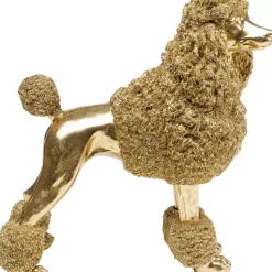Online Deko Figur Mrs Poodle Gold 34Cm Deko & Geschenkartikel