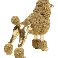 Online Deko Figur Mrs Poodle Gold 34Cm Deko & Geschenkartikel