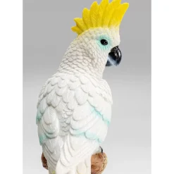 Sale Deko Figur Parrot Cockatoo Weis 38Cm Deko & Geschenkartikel