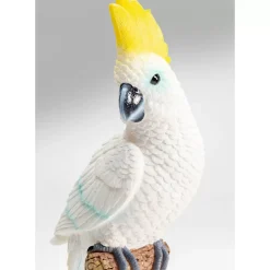 Sale Deko Figur Parrot Cockatoo Weis 38Cm Deko & Geschenkartikel