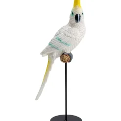 Sale Deko Figur Parrot Cockatoo Weis 38Cm Deko & Geschenkartikel