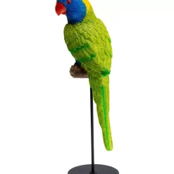 Discount Deko Figur Parrot Grun 36Cm Deko & Geschenkartikel