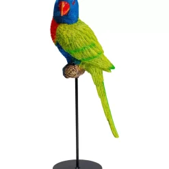 Discount Deko Figur Parrot Grun 36Cm Deko & Geschenkartikel