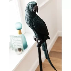 Clearance Deko Figur Parrot Petrol Deko & Geschenkartikel