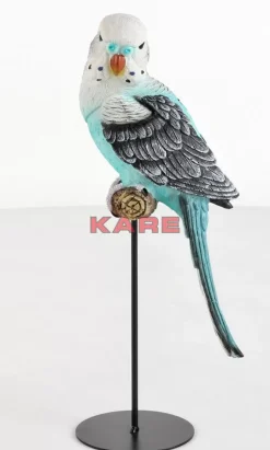 Discount Deko Figur Parrot Turkis 36Cm Deko & Geschenkartikel