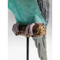 Discount Deko Figur Parrot Turkis 36Cm Deko & Geschenkartikel