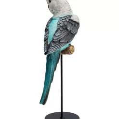 Discount Deko Figur Parrot Turkis 36Cm Deko & Geschenkartikel