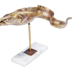 Outlet Deko Figur Pescado Gold Deko & Geschenkartikel