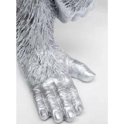 Outlet Deko Figur Playing Ape Silber 50 Deko & Geschenkartikel