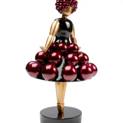 Hot Deko Figur Primaballerina Pom Lila 35Cm Deko & Geschenkartikel