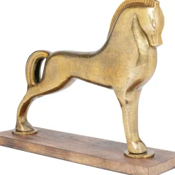 Deko Figur Proud Horse Brass 31Cm Deko & Geschenkartikel