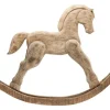 Hot Deko Figur Rocking Horse Nature Deko & Geschenkartikel
