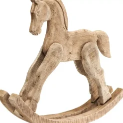 Hot Deko Figur Rocking Horse Nature Deko & Geschenkartikel