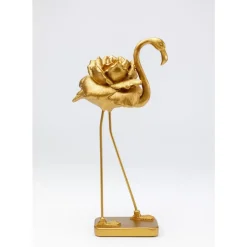 Hot Deko Figur Rose Flamingo Gold 42Cm Deko & Geschenkartikel