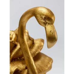 Hot Deko Figur Rose Flamingo Gold 42Cm Deko & Geschenkartikel