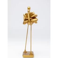 Hot Deko Figur Rose Flamingo Gold 42Cm Deko & Geschenkartikel