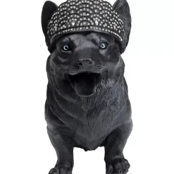 Discount Deko Figur Royal Standing Corgi Schwarz Deko & Geschenkartikel