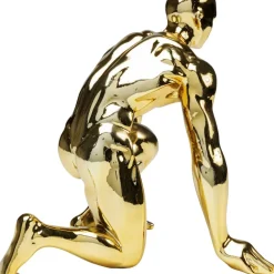 New Deko Figur Runner Gold 25Cm Deko & Geschenkartikel