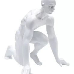 Outlet Deko Figur Runner Weis 25Cm Deko & Geschenkartikel