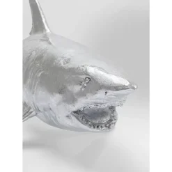 Outlet Deko Figur Shark Henry Silber 106Cm Deko & Geschenkartikel