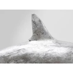 Outlet Deko Figur Shark Henry Silber 106Cm Deko & Geschenkartikel