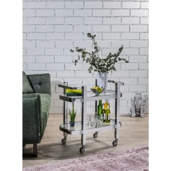 Best Deko Figur Shiny Gorilla Silber 46Cm Deko & Geschenkartikel