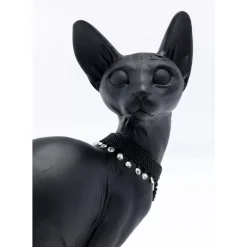 Hot Deko Figur Sitting Cat Audrey Schwarz 27Cm Deko & Geschenkartikel