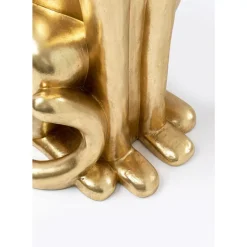 Sale Deko Figur Sitting Leopard Gold 150Cm Deko & Geschenkartikel