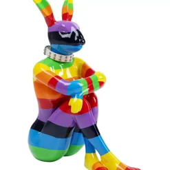 Clearance Deko Figur Sitting Rabbit Rainbow 80 Deko & Geschenkartikel