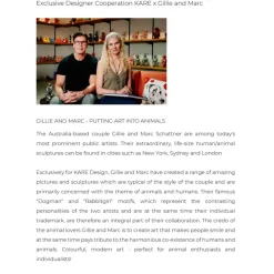 Clearance Deko Figur Sitting Rabbit Rainbow 80 Deko & Geschenkartikel