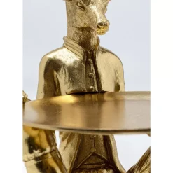 Sale Deko Figur Sitting Waiter Deer 33Cm Deko & Geschenkartikel