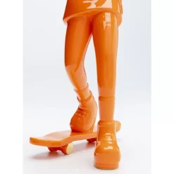 New Deko Figur Skating Astronaut Orange 33Cm Deko & Geschenkartikel