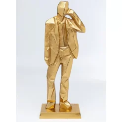 Online Deko Figur Standing Man Gold 62Cm Deko & Geschenkartikel