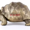 Discount Deko Figur Turtle Gold Medium Deko & Geschenkartikel