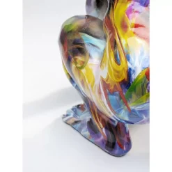 Outlet Deko Figur Watching Gorilla Bunt Deko & Geschenkartikel