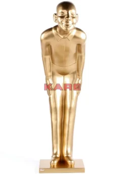 Discount Deko Figur Welcome Guests Gold Xl Deko & Geschenkartikel