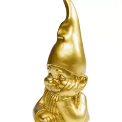 Deko Figur Zwerg Gold 21Cm Deko & Geschenkartikel