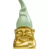 Outlet Deko Figur Zwerg Gold Grun 21Cm Deko & Geschenkartikel