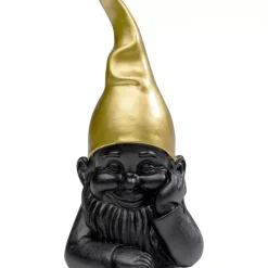 Clearance Deko Figur Zwerg Schwarz 21Cm Deko & Geschenkartikel