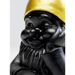 Clearance Deko Figur Zwerg Schwarz 21Cm Deko & Geschenkartikel